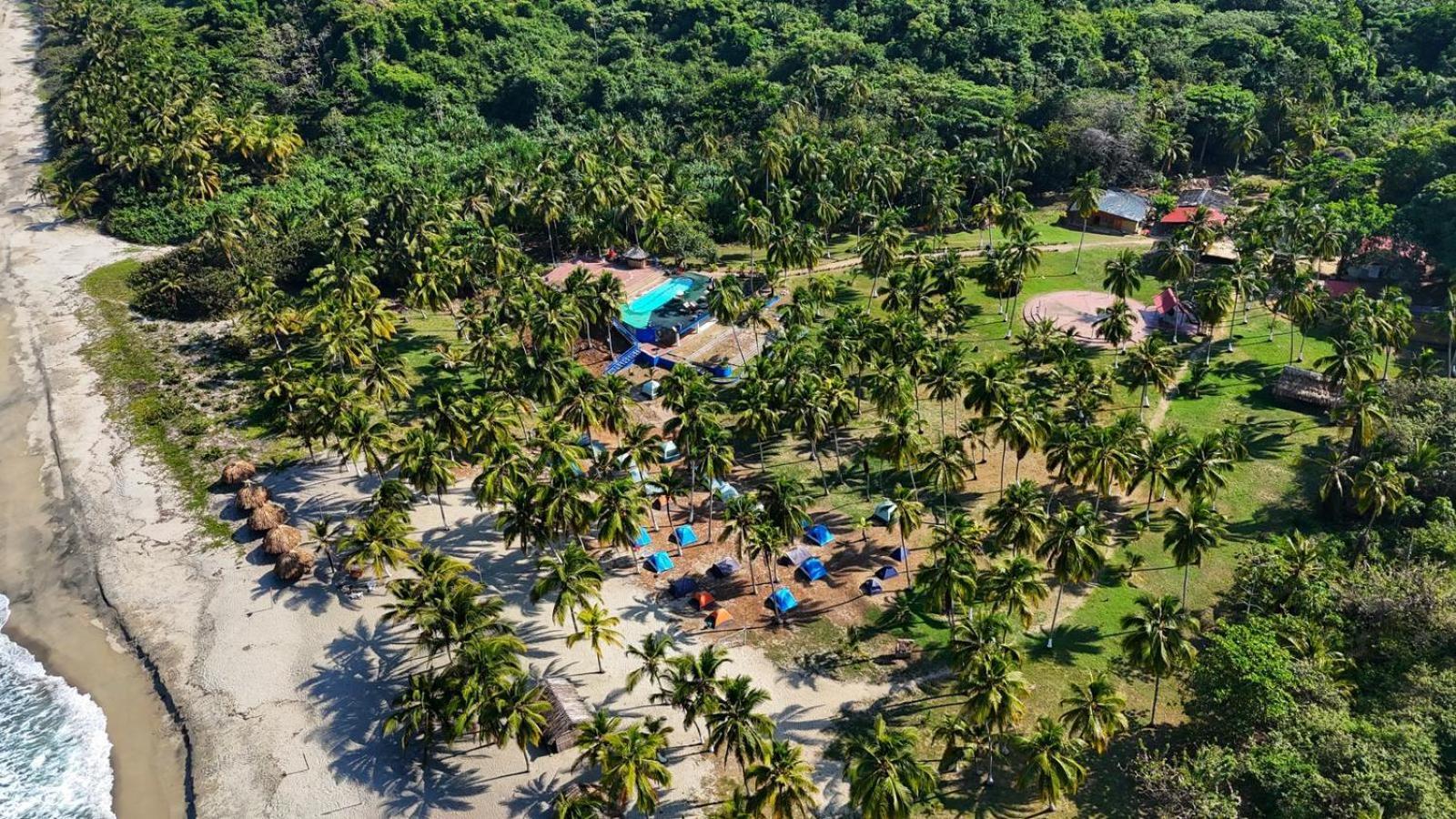 Casa De Campo Castillete Dentro Del Parque Tayrona El Zaino Luaran gambar
